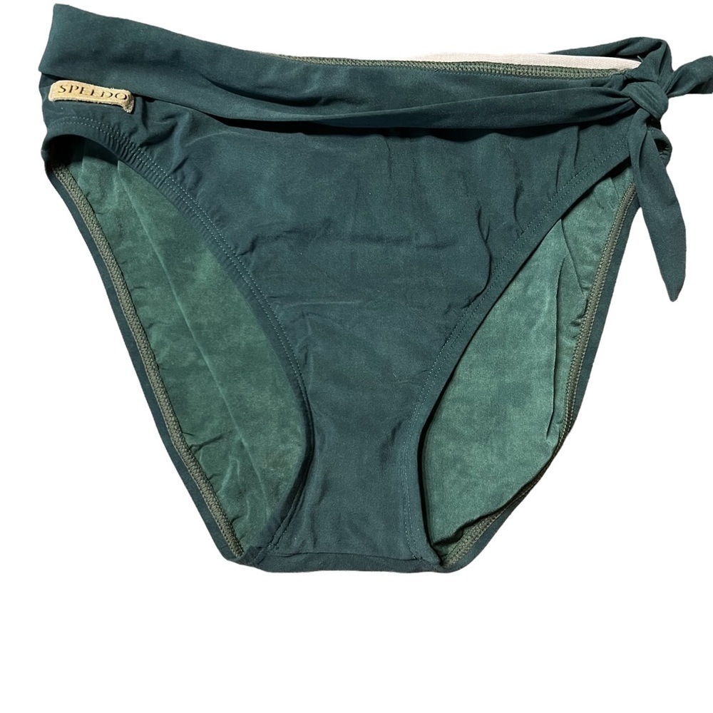 Speedo suede Green Bikini Bottom size 8